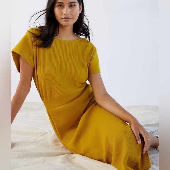 DAILY PRACTICE BY ANTHROPOLOGIE Dolman-sleeved Maxi Dress SIZE large EUC - Picture 2 of 6